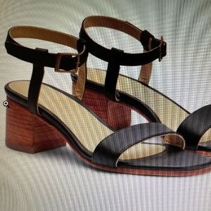 Nisolo block heel sandal, brand new